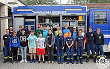 Sommerferienprogramm der THW-Jugend Fürth