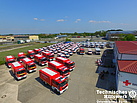 Fahrzeugübergabe von 67 neuen Rettungsfahrzugen für den Katastrophenschutz in Bayern